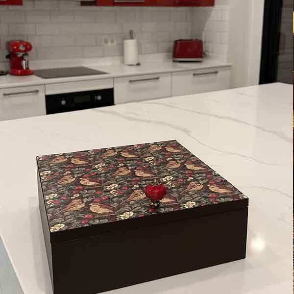Feather Berry Cutlery Caddy