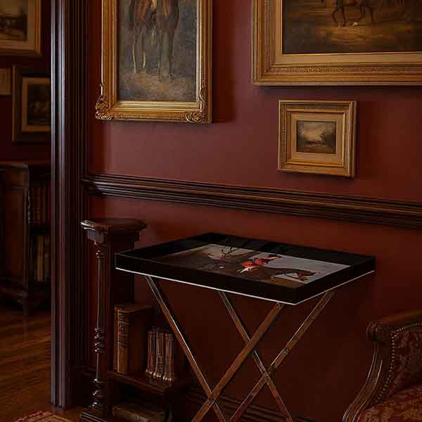 Fox Hunting Butlers Tray