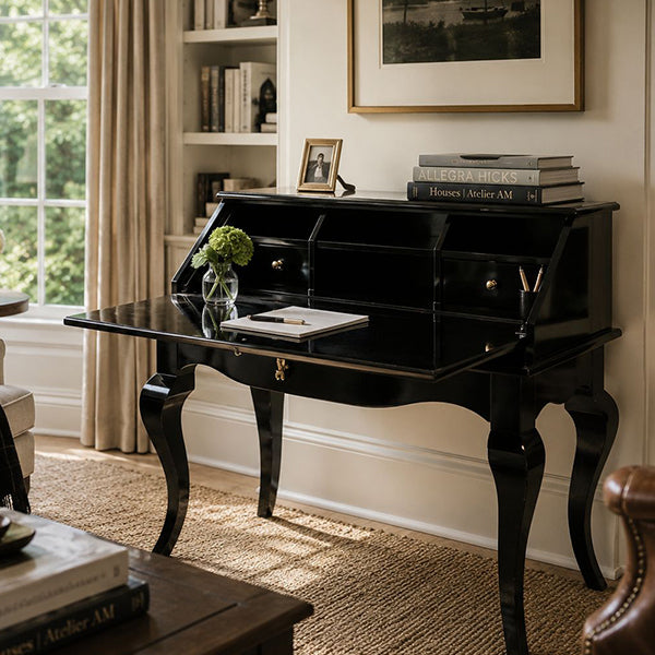 Hampstead House Desk (Piano Finish)