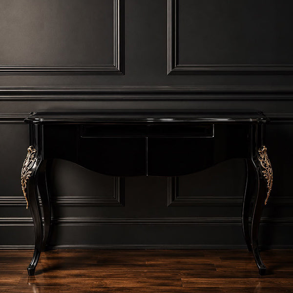 Noir Manor Console Table