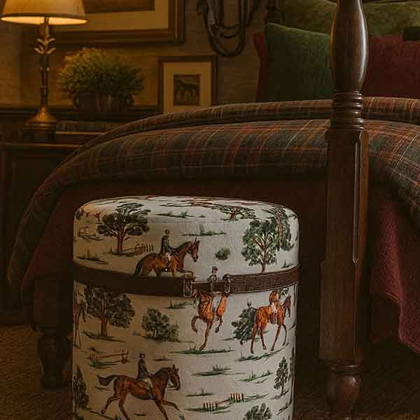 Polo Club Ottoman Stool