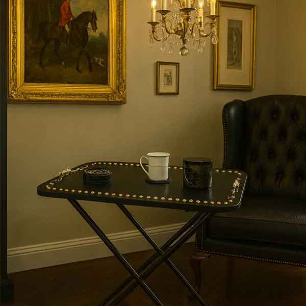 Polo Foldable Table in Black