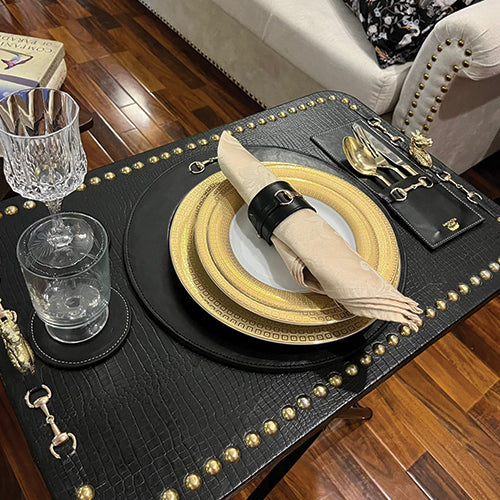 Polo Foldable Table in Black