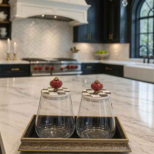 Royal Check jar Set