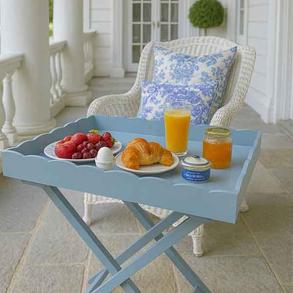 Scallop Butlers Trays (Grey Hue)