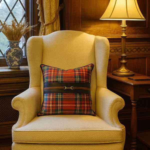 Tartan Throw Pillow