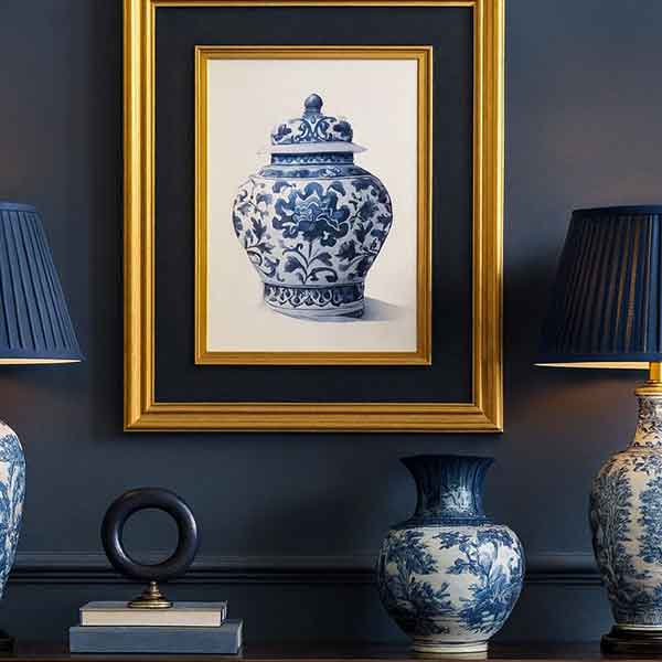 Chinoiserie Jar Wall Art