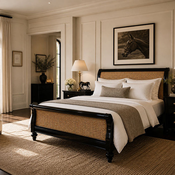 Windsor Bed Set Black (Double)