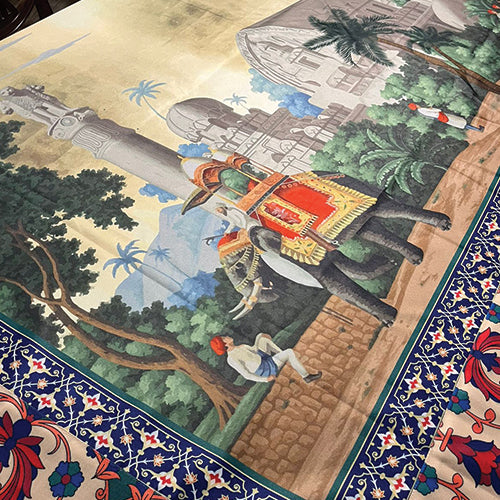 British Raj Table Cloth
