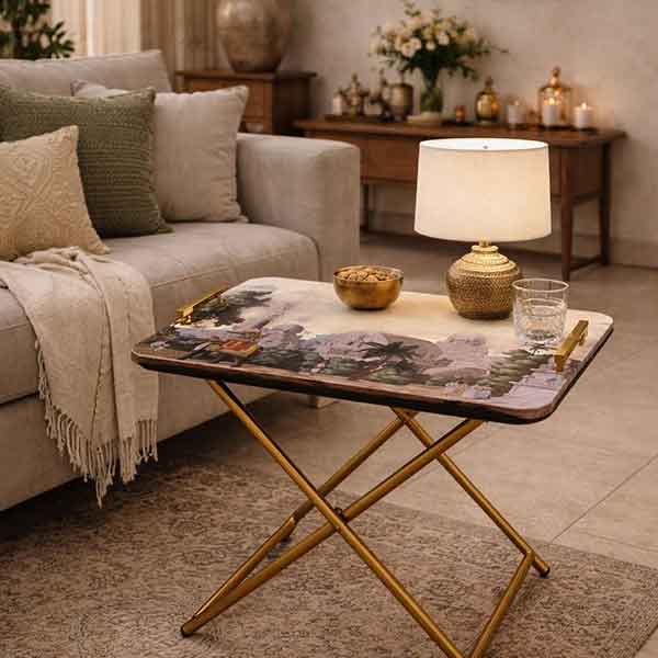 British Raj Foldable Table