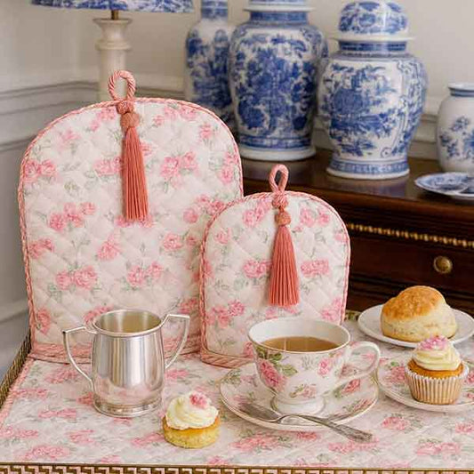 British Rose Tea Linen