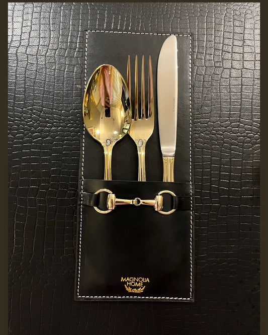Silverware Sleeve Black