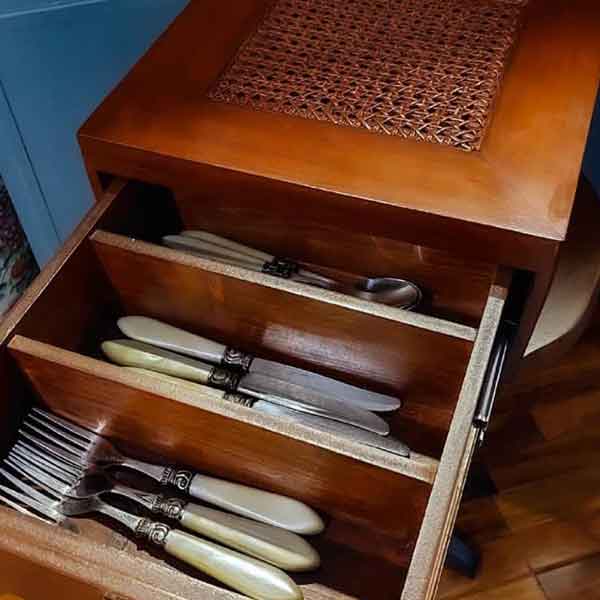 DragonFly Cutlery Caddy (Polisdhed)