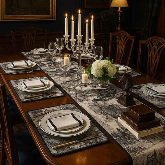 Equestrian Table Runner