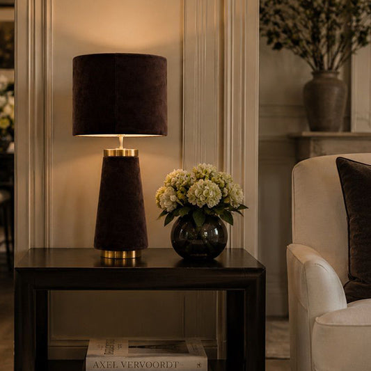 Espresso Hills Lamp (Pair)