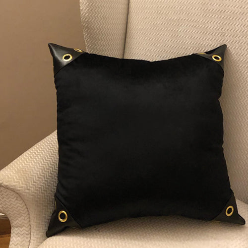 Faux Studded (Black)