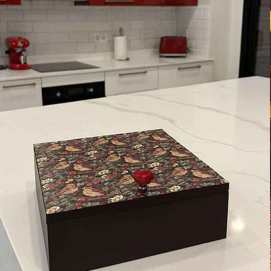 Feather Berry  Cutlery Caddy