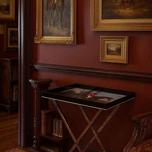Fox Hunting Butlers Tray