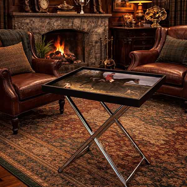 Fox Hunting Folding Table