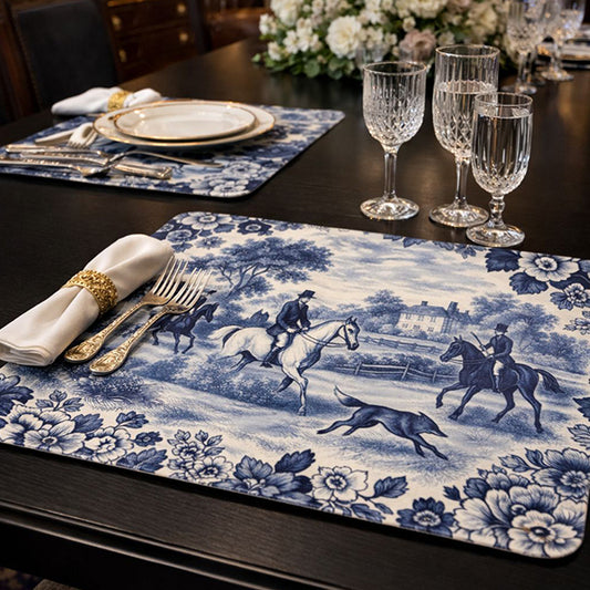 Fox Hunting Mats (Set of 4)