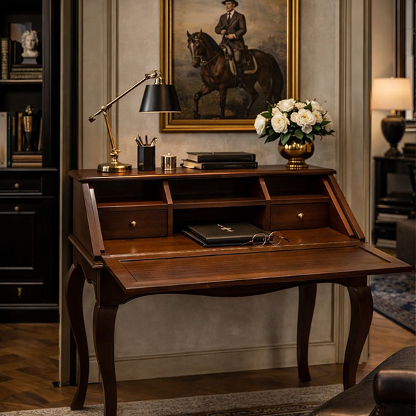 Hampstead House Desk (Polished)