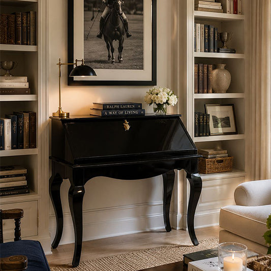 Hampstead House Desk (Piano Finish)
