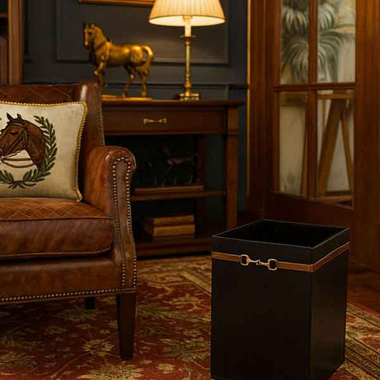 Horse-bit Dustbin (Tan Belt)