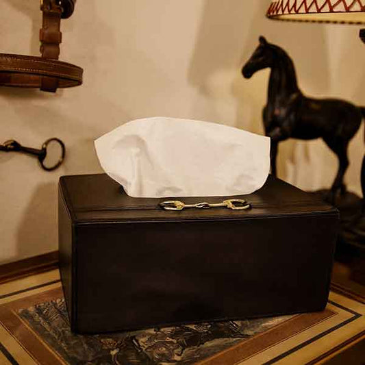Horse-bit Tissue Cover (Black)