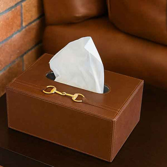 Horse-bit Tissue Cover (Tan)