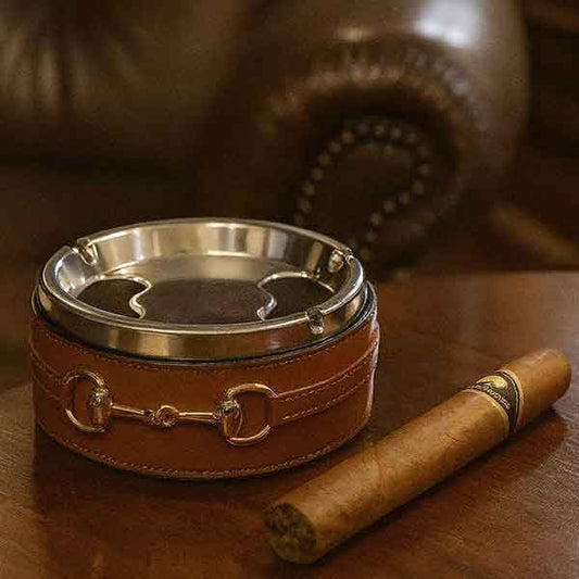 Horse-bit Ashtray (Tan)