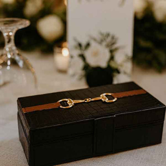 Horse-bit Salami Box (Black)