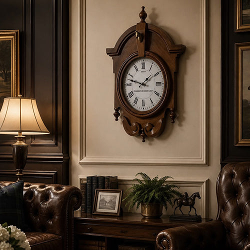 Kensington Wall Clock (Polished)