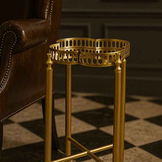 Mirror End Table