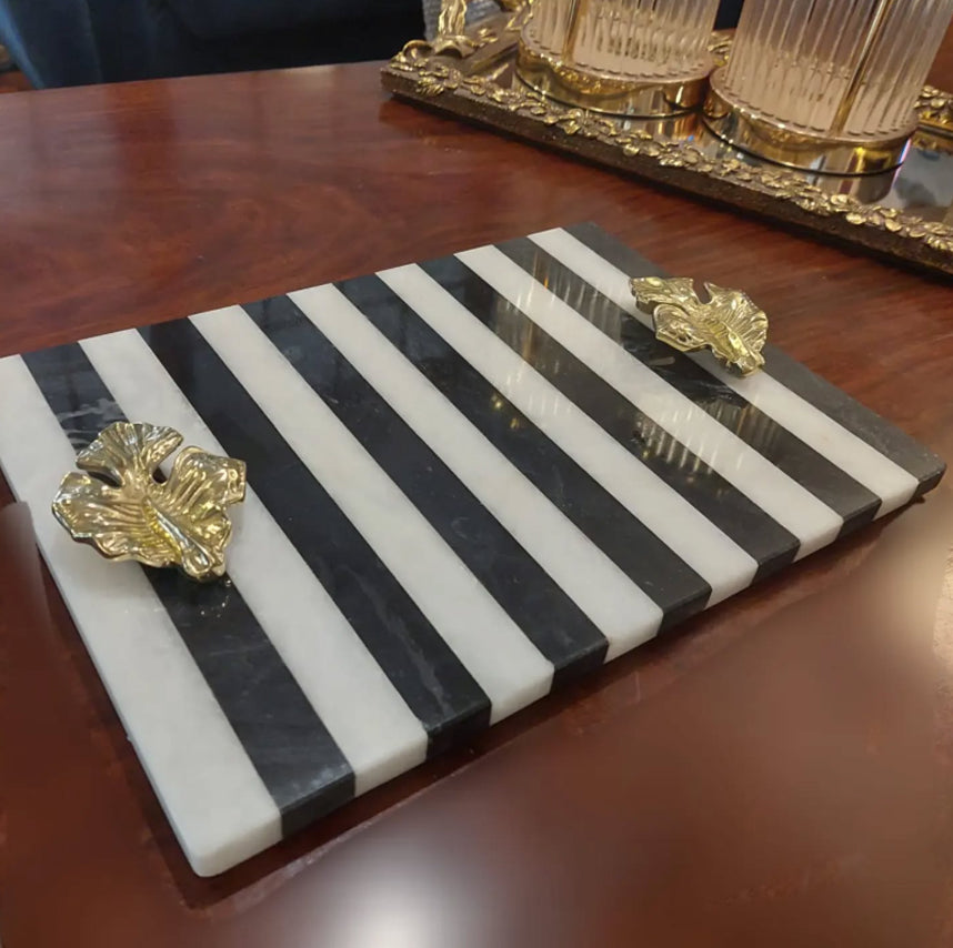 Monochrome Rectangle Platter