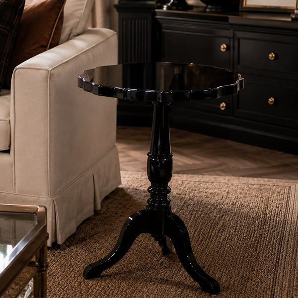 Noir Manor Accent Table