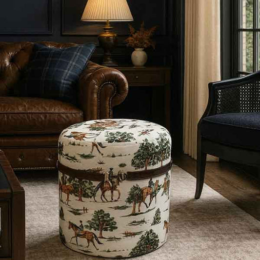 Polo Club Ottoman Stool