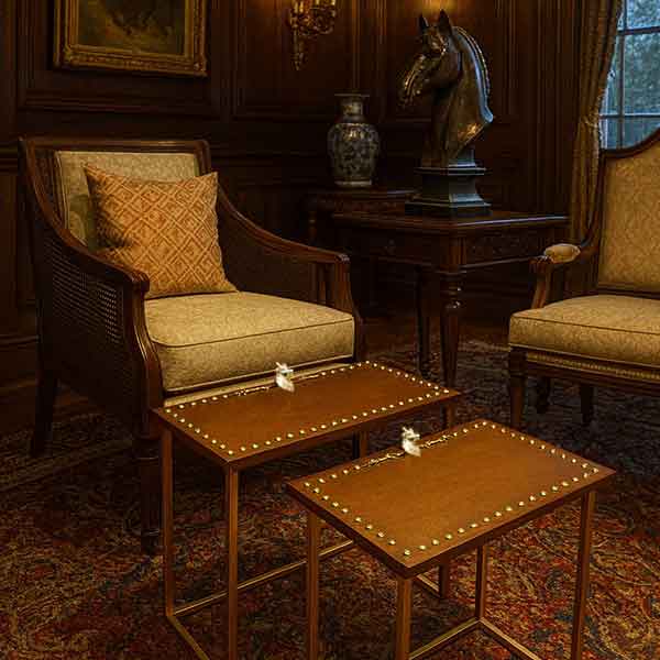 Polo Polished Nest of Table