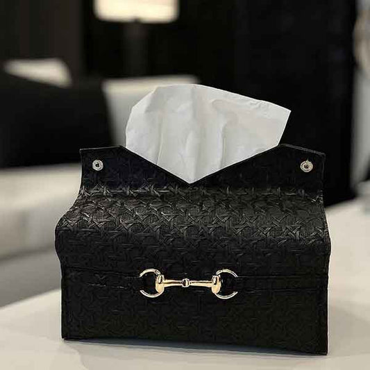 Rattan Tissue Box Cover