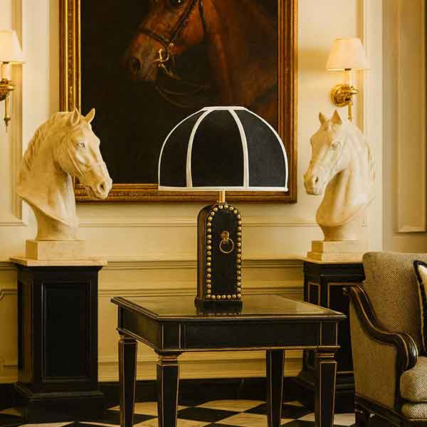 Royal Ascot Lamp Pair (Black Shades)