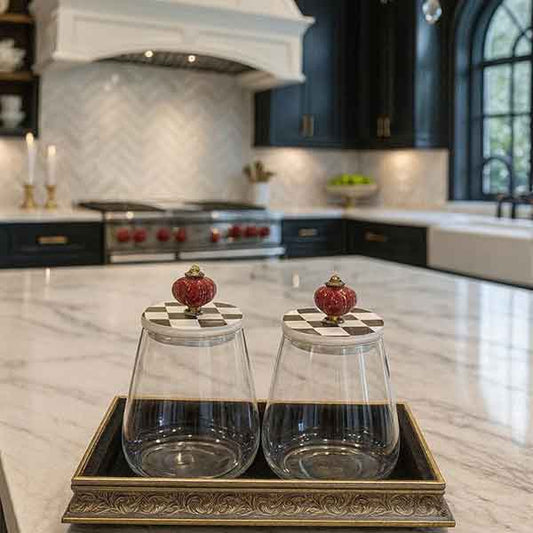 Royal Check jar Set