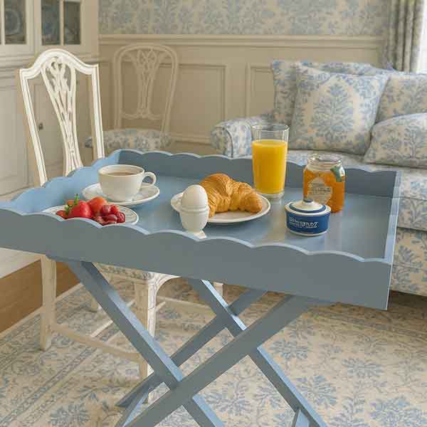 Scallop Butlers Trays (Grey Hue)