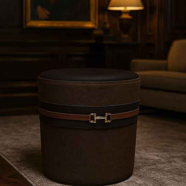 Stable Style Ottoman