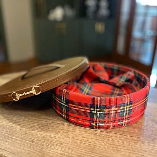 Royal Tartan Bread Basket