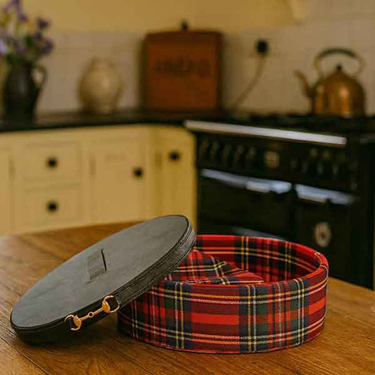 Royal Tartan Bread Basket