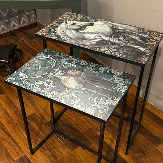 Woodland Forest Nest of Table