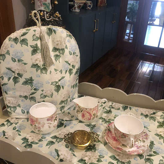 Hydrangeas Tea Linen