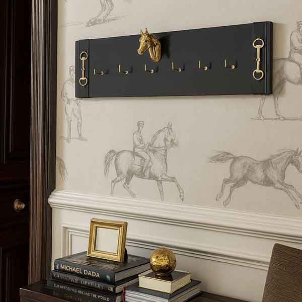 Equestrian Key Holder (Black)
